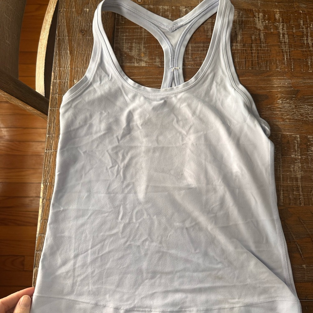 Lululemon Athletica Cool Blue Racerback Tank Top